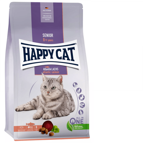 Happy Cat Supreme ADULT - Senior Atlantik-Lachs 4 kg