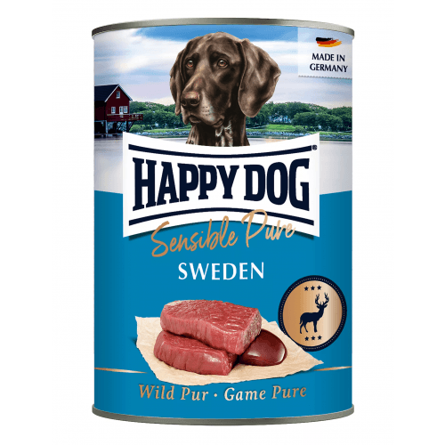 Happy Dog SENSIBLE Pure SWEDEN (100% zvěřina) 400 g