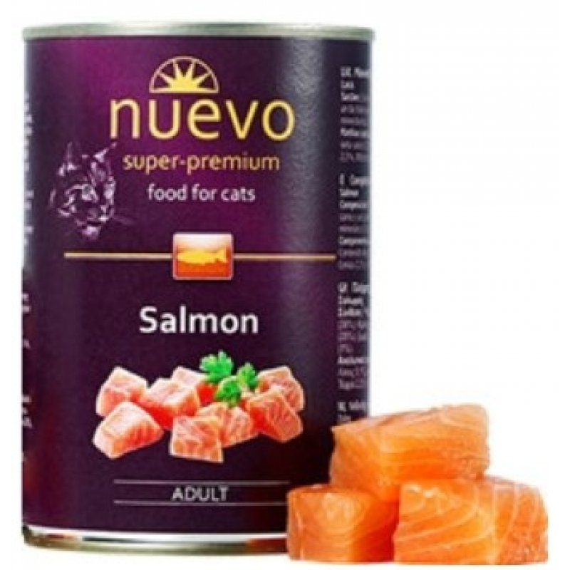 Nuevo kočka adult Losos konzerva 400g
