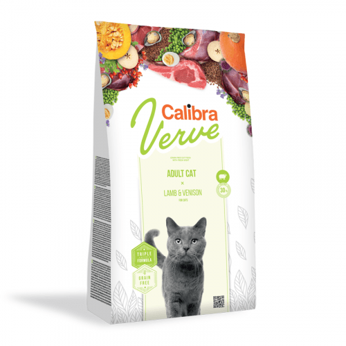 Calibra Cat Verve GF Adult Lamb & Venison 8+ 750g
