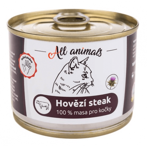 All Animals CAT hovězí steak 100g