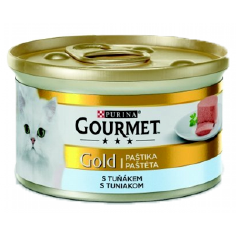 Gourmet Gold konz. kočka pašt. tuňák 85g
