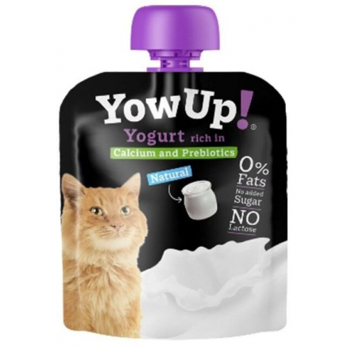 YOWUP! jogurtová kapsička PREBIOTICS pro kočky, 85 g