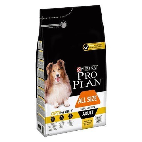 ProPlan Dog All Size Adult Light & Sterilised 3kg
