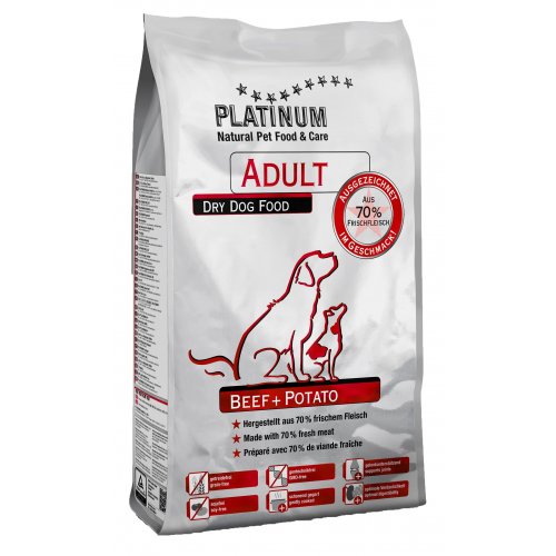 Platinum Adult Beef & Potatoes 30kg