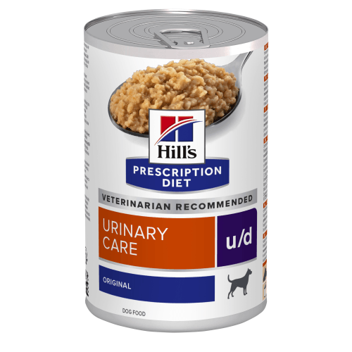 Hill's Prescription Diet u/d Péče o močový systém konzerva pro psy 370 g