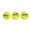 Balení-tenisový míček s rolničkou 4 cm HIPHOP CAT (3 ks v bal.)