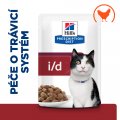 Hill's Prescription Diet i/d Péče o zažívání kapsička pro kočky kuře 12 x 85 g