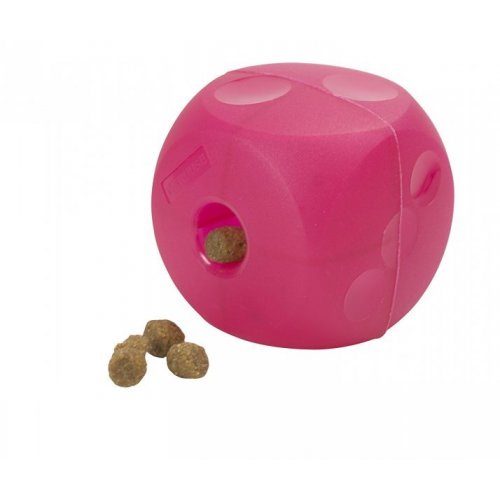 Hračka pes BUSTER Soft Mini Cube purpurová 9cm