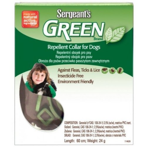 Sergeanťs Green antiparazitní obojek pro psy 60cm