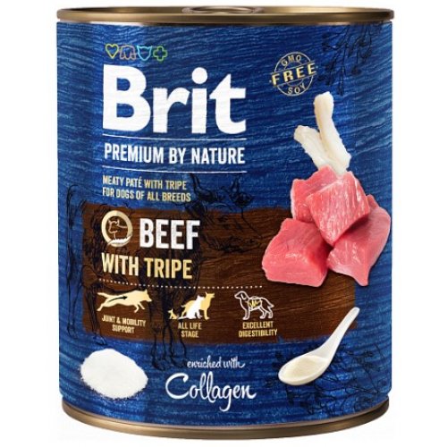 Brit Premium by Nature Beef with Tripes 800g