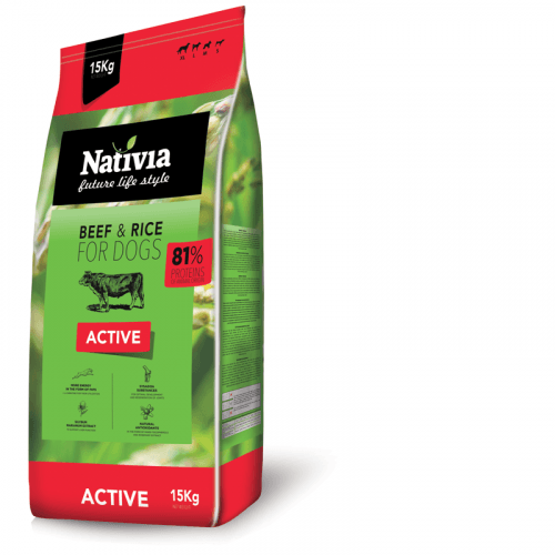 Nativia Dog Active 15kg