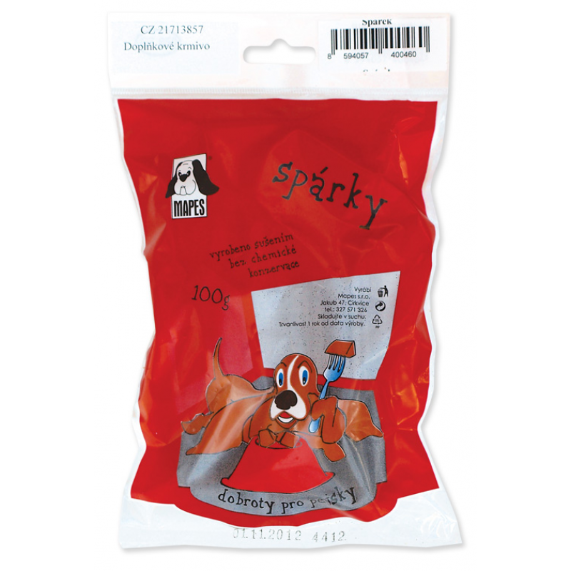 Pochoutka sušená MAPES spárky 100g