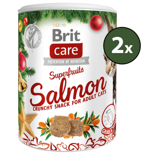 Brit Care Cat Snack Superfruits Christmas 2 x 100g