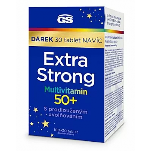 GS Extra Strong Multivitamin 50+tbl 100+30 Vánoce