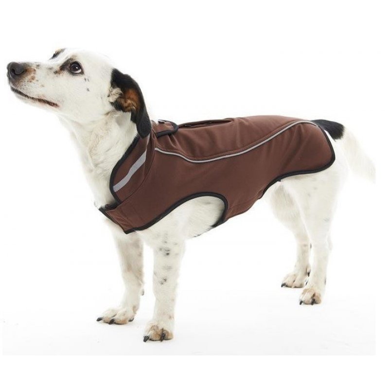 Obleček Softshell  Čokoládová 46cm L KRUUSE