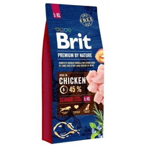 Brit Premium by Nature Senior L+XL 15kg VÝPRODEJ