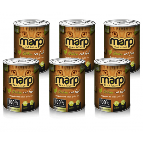Marp Chicken konzerva pro kočky s kuřecím 6x400g