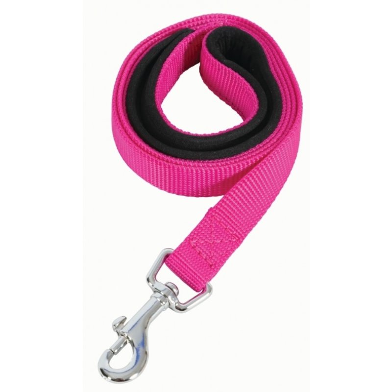 Vodítko pes SOFT NYLON růžové 20mm/1m Zolux