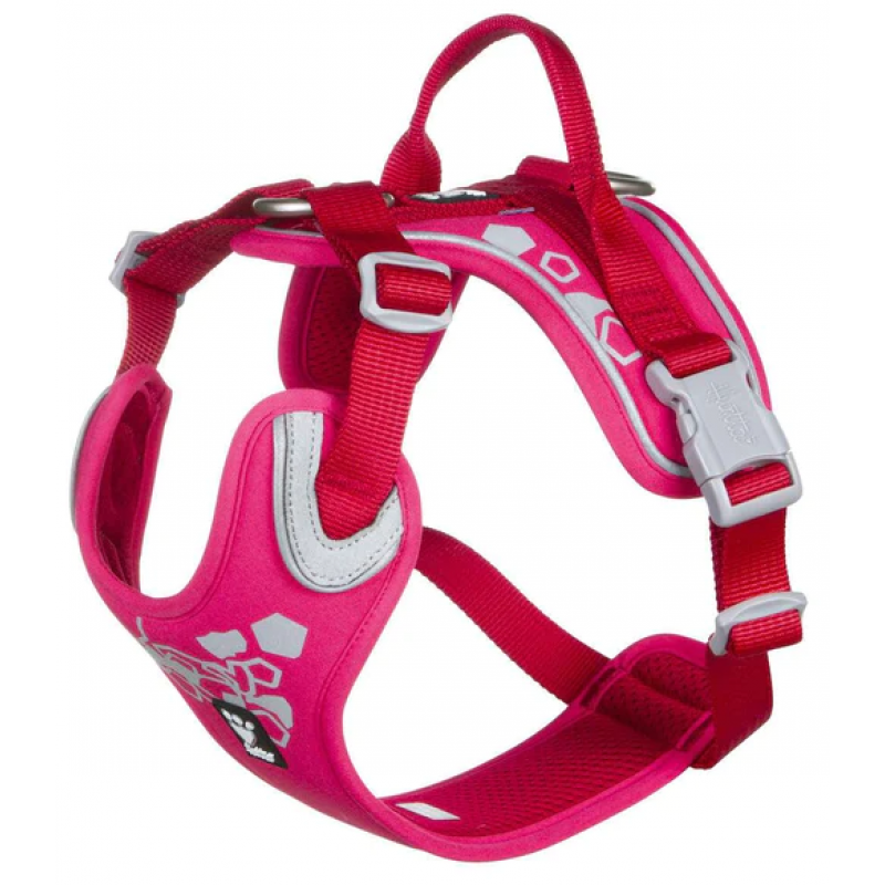 Postroj Hurtta Weekend Warrior rubínová 60-80cm