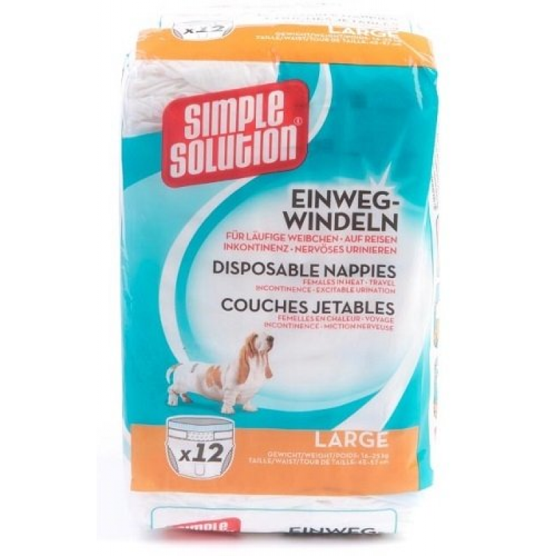 SIMPLE SOLUTION Pleny pro psy 12ks L