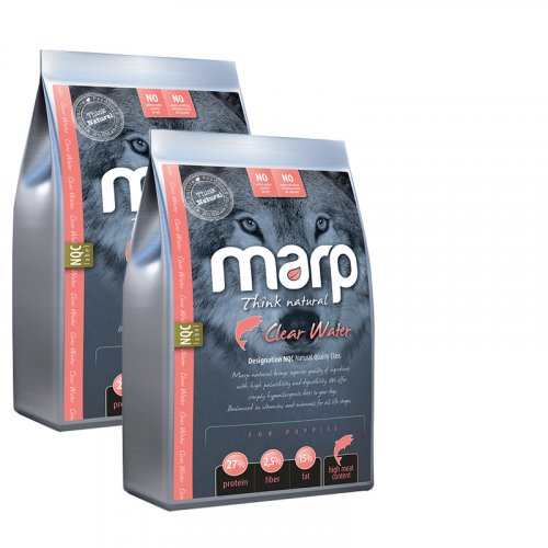 2x Marp Natural Clear Water - lososové 17kg