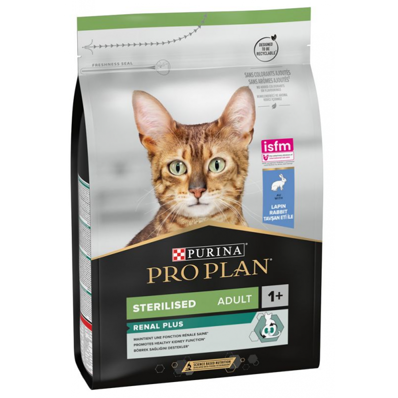 ProPlan Cat Adult Sterilised Renal Plus Rabbit 400g