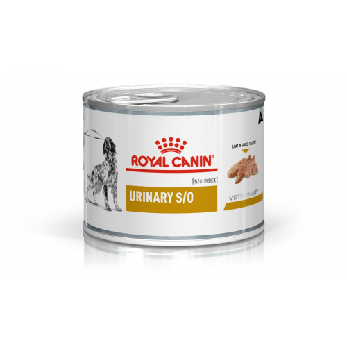 Royal Canin VHN DOG URINARY S/O LOAF konzerva 410 g