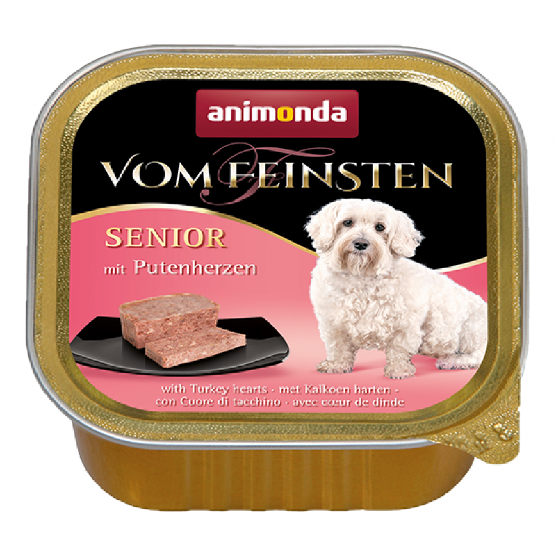 Animonda paštika Senior krůtí srdce 150g