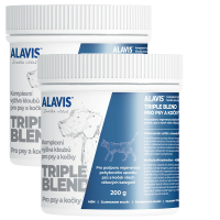 2x Alavis Triple Blend pro psy a kočky 200g