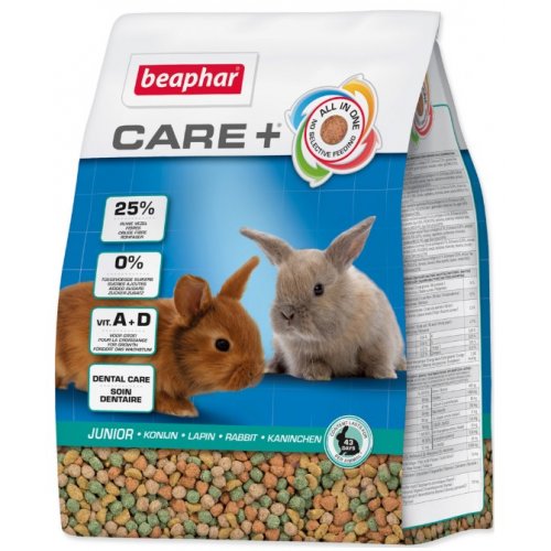 Beaphar Krmivo králík Junior CARE + 1,5kg