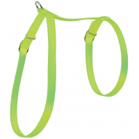 Postroj kočka nylon 10mm zelený Zolux