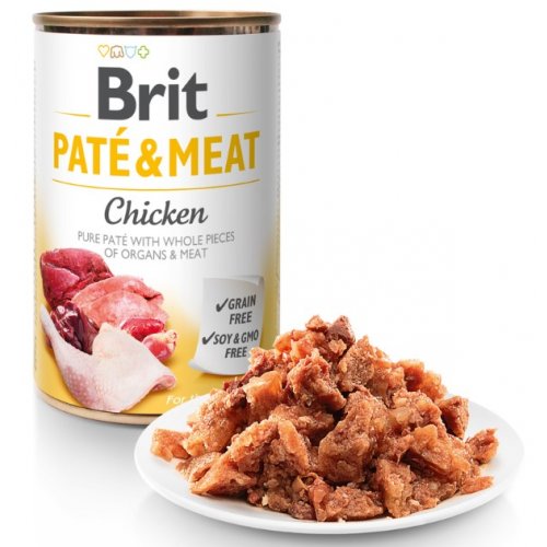 Brit Dog konz Paté & Meat Chicken 800g (min. odběr 6 ks)
