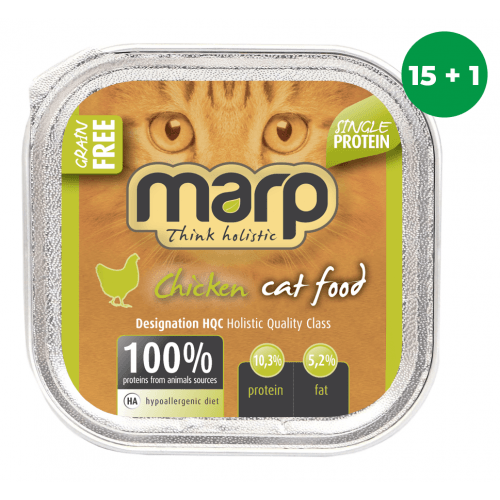 Marp Chicken vanička pro kočky s kuřecím 16x100g