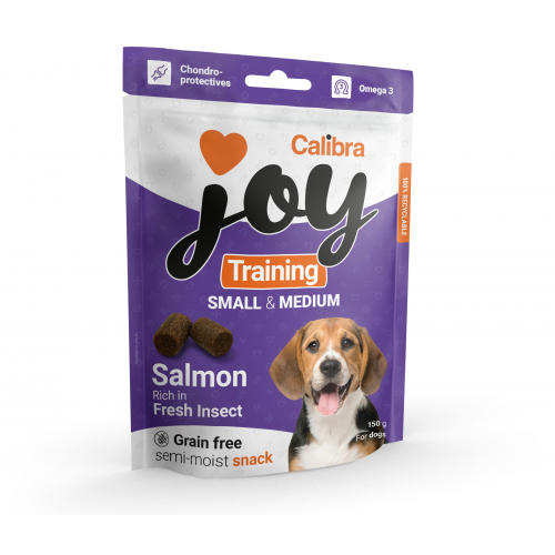 Calibra Joy Dog Training S&M Salmon&Insect 150g 