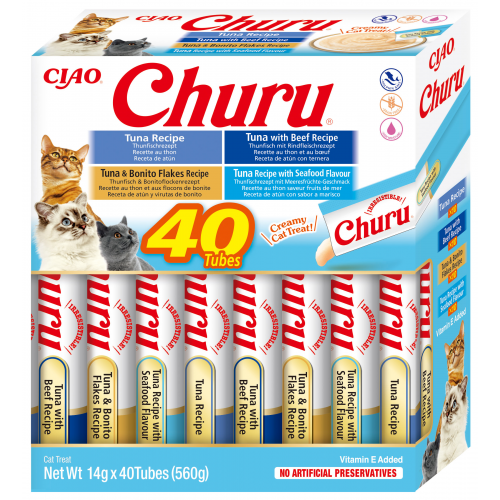 Churu Cat BOX Tuna Variety 40x14g