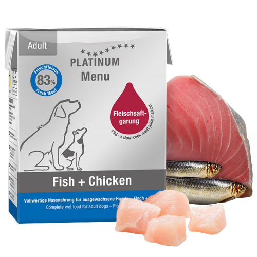 Platinum Menu Fish+Chicken 375g