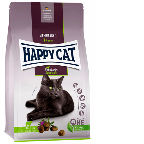 Happy Cat Supreme ADULT - Sterilised Weide-Lamm 1,3 kg