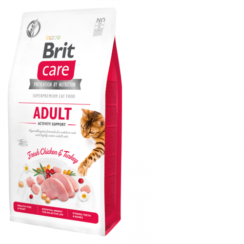 Brit Care Cat Grain-Free Adult Activity Support 7kg