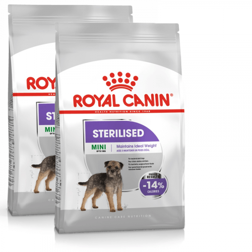 2x Royal Canin CCN MINI STERILISED ADULT 8 kg