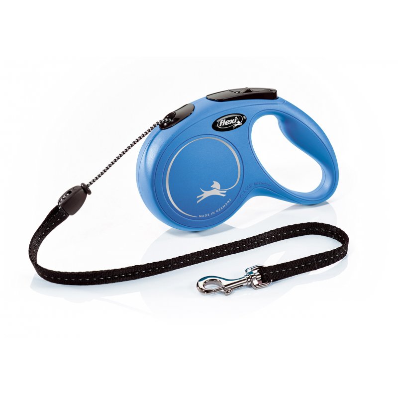 Vodítko FLEXI Classic NEW M lanko 5m/20kg modrá