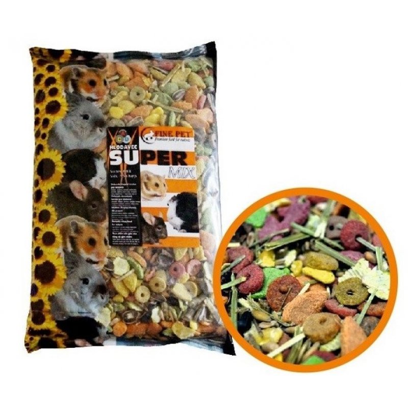Lolo Pets FINE PET Super Mix Hlodavec 600g