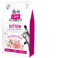 Brit Care Cat Grain-Free Kitten Healthy Growth&Development 2kg