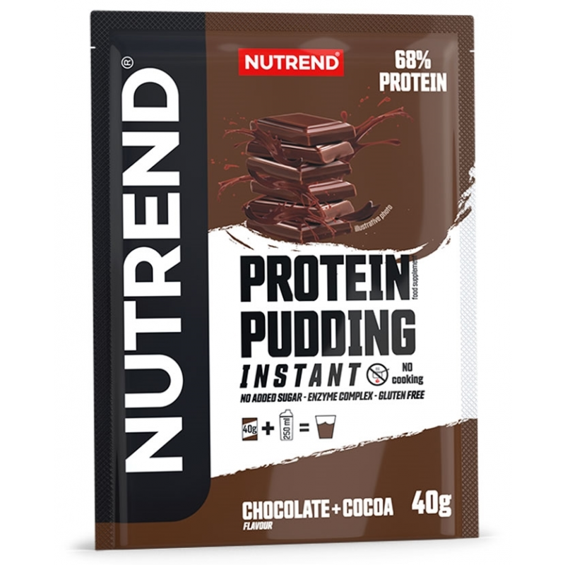 Nutrend Protein PUDDING čokoláda+kakao 40g