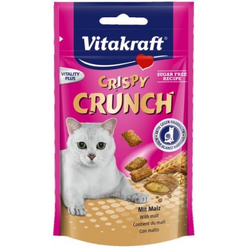 Vitakraft Cat pochoutka Crispy Crunch sladový 60g