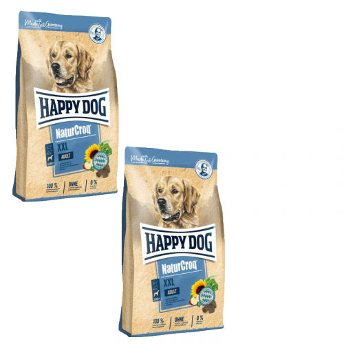 2x Happy Dog NaturCroq XXL 15kg