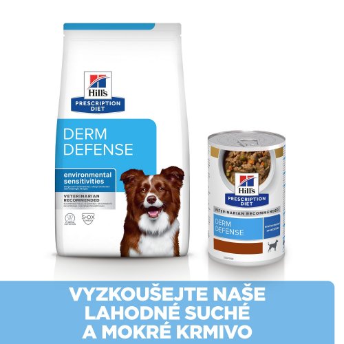 Hills canine top derm defense