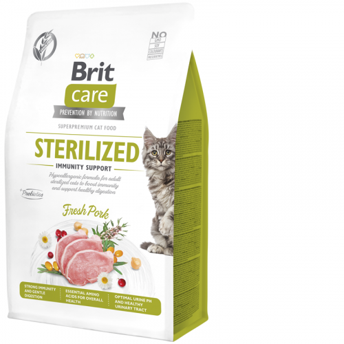 Brit Care Cat Grain-Free Sterilized Immunity Support 400g