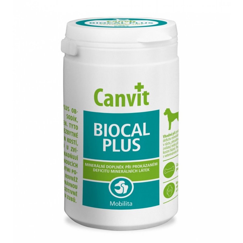 Canvit Biocal Plus pro psy ochucený 230g