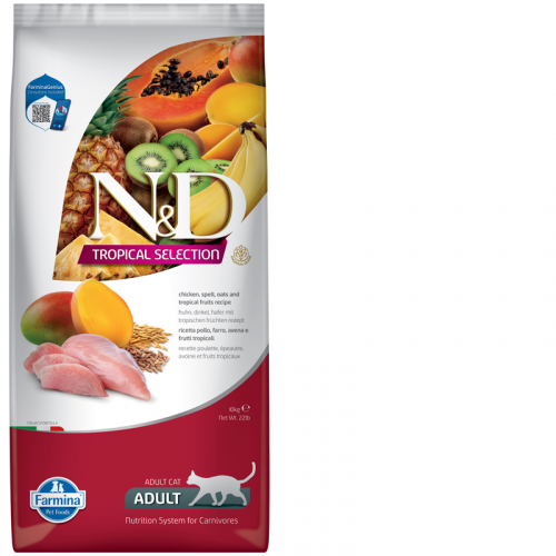 N&D TROPICAL SELECTION CAT Adult Chicken 10kg